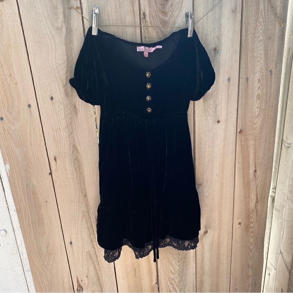 Juicy couture girls velvet dress size 8
